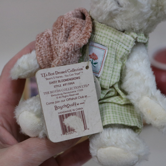 Daisy Bloomengrows - Mini Small Plush Boyds Bear - Picture 4 of 4
